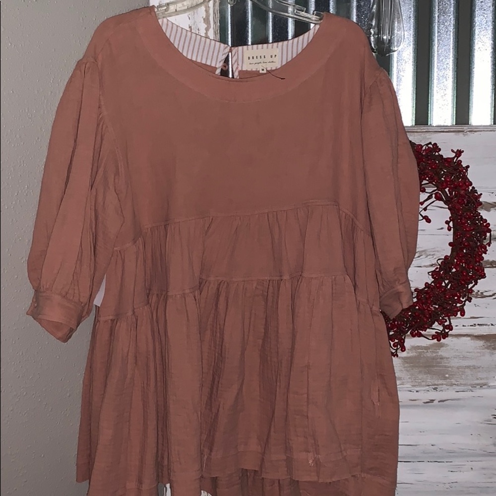 Oversized Babydoll top